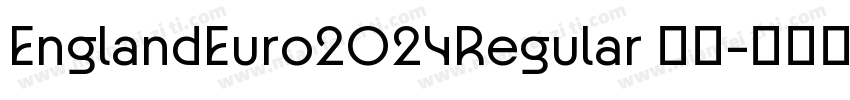 EnglandEuro2024Regular 字体字体转换